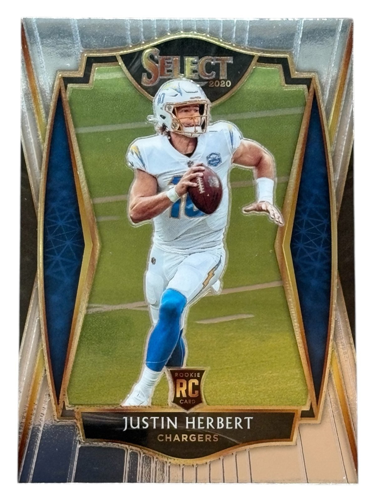 2020 Select Justin Herbert Premier #144 RC Los Angeles Chargers