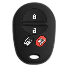 Key Fob Remote Skin Shell Case Cover Replacement for Toyota GQ43VT20T