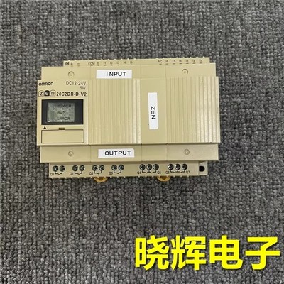 1Pcs Used Omron PLC programmer ZEN-20C2DR-D-V2