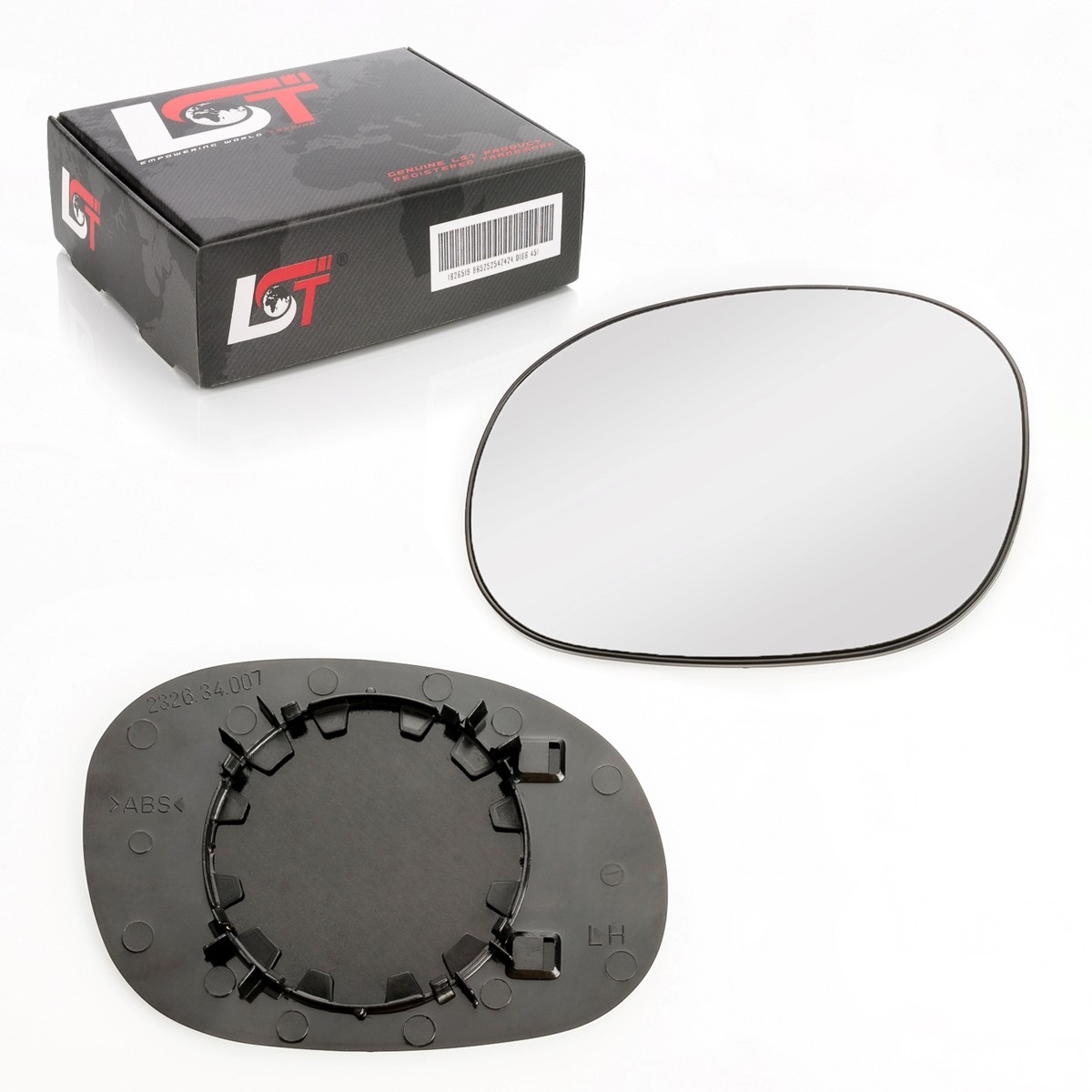 Exterior Mirror Glass Manual Convex Left for CITROEN C2 C3 XSARA