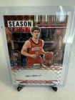 2024-25 Panini Mosaic Reed Sheppard RC Bronze Auto Season Ticket 20/75 Rockets