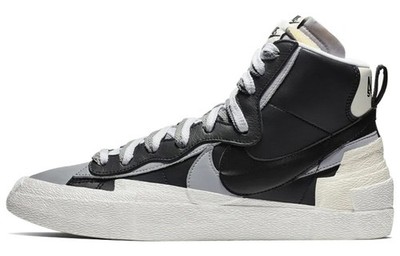 Blazer Mid x Sacai Black Grey 2019 - BV0072-002