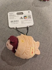 Japan Tokyo Disney Mickey Plush Toy Keychain Japanese Sweet TSUM TSUM Taiyaki