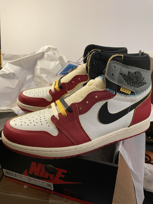 Union LA x Air Jordan 1 Retro OG SP High Chicago Shadow Size 12 - HV8563-600