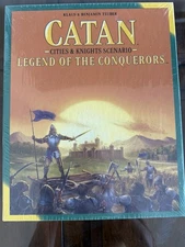 Catan Cities and Knights Scenario Legend of the Conquerors New Sealed