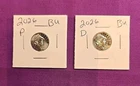 2026 P & D Emerging Liberty Dimes "BU"  In Coin Flips! **FREE SHIPPING**#wj587