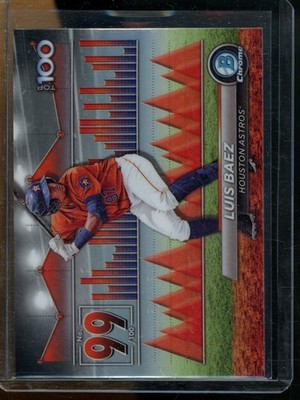 2024 Bowman Luis Baez Bowman Scouts' Top 100 Houston Astros #BTP-99