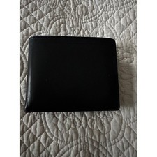 Classic Black Mens Bifold Wallet