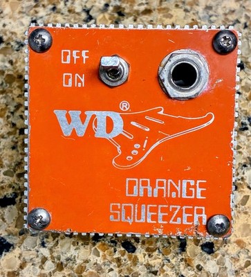 WD Orange Squeezer  Dan Armstrong  Compressor Guitar Effects Plug In Pedal