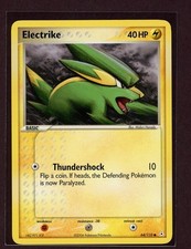 Electrike Non-Holo 2006 Pokemon Card 64/110 EX Holon Phantoms Set LP