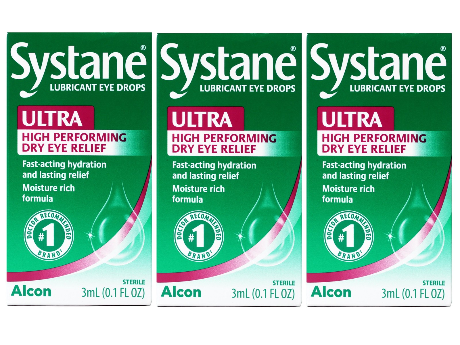 Ultra High Performing Dry Eye Relief, 3ml