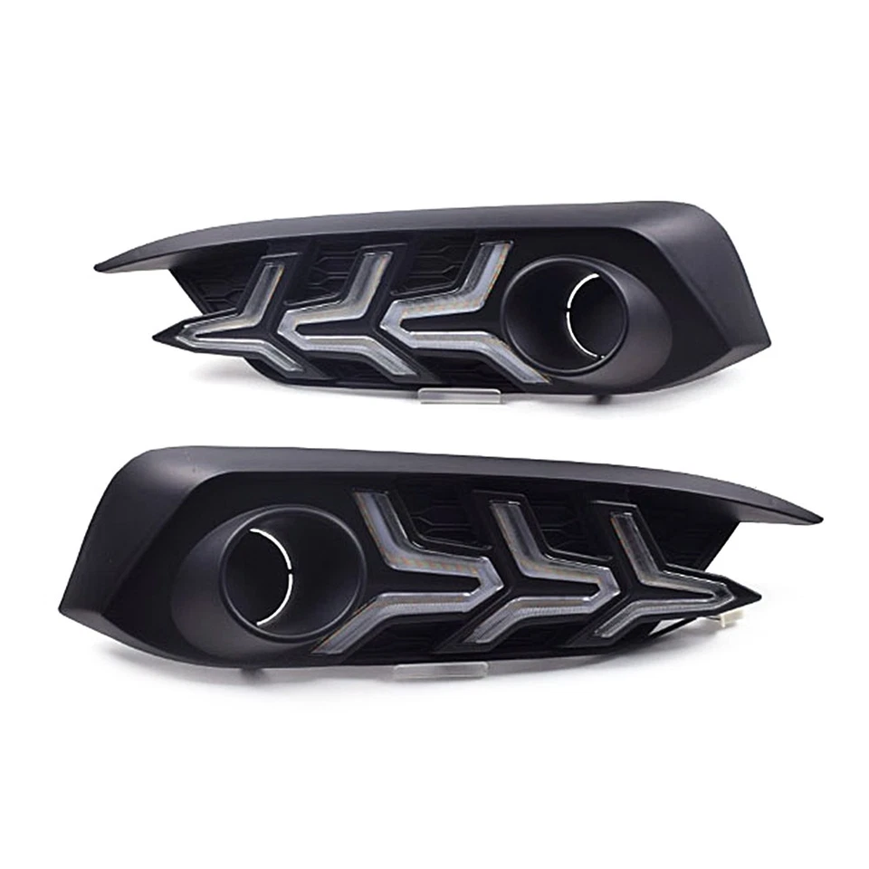 LED-Tagfahrlicht DRL Nebelscheinwerfer mit Blinker für Honda Civic 2016–18 17 - Bild 3 von 4