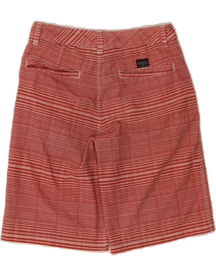 Pantalones cortos chinos O'NEILL para mujer W25 XS rojo a cuadros poliéster PN11 Foto 2 de 4