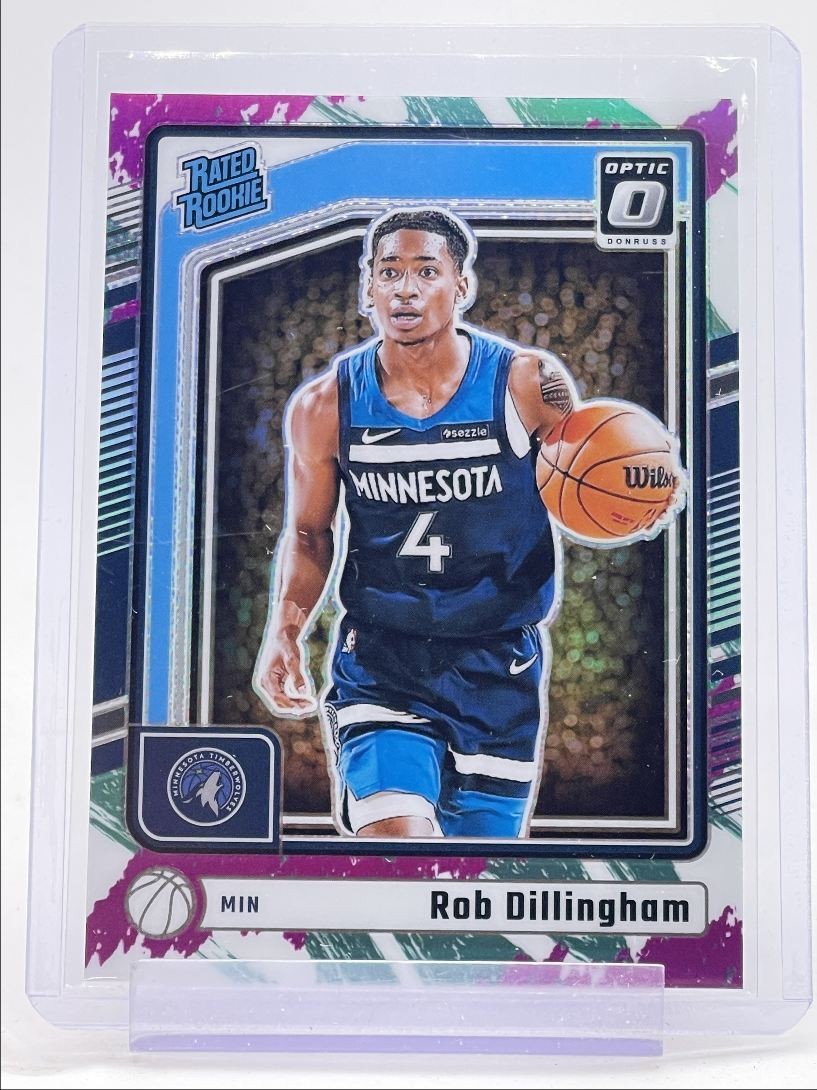 ROB DILLINGHAM 2024-25 DONRUSS OPTIC RATED ROOKIE JAZZ #259 RC Q3701