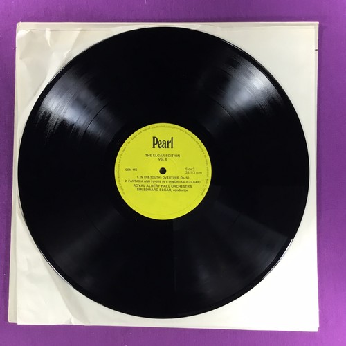 Elgar Edition, Vol. VI, 12" Vinyl LP Pearl Records - Picture 3 of 6