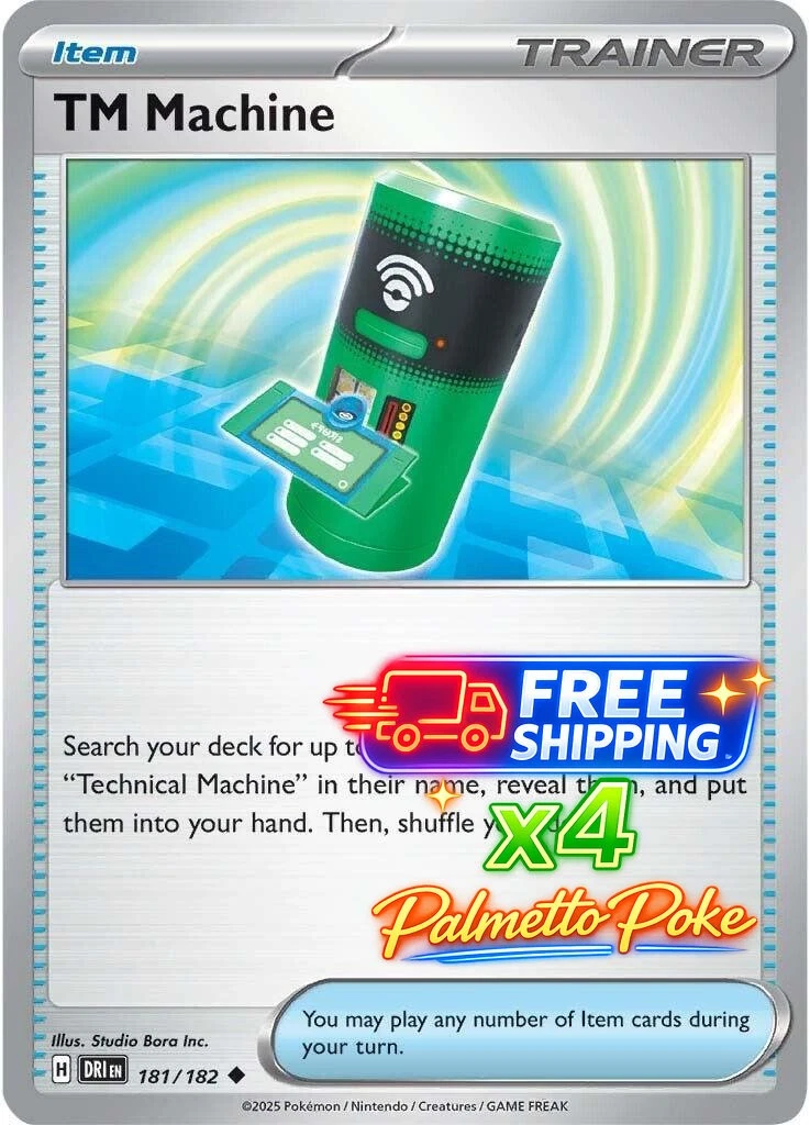 Tm Machine 181/182 Sv10: Destined Rivals for sale | eBay