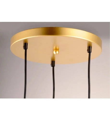 ET2 Contemporary Lighting E20364-92MG Half Moon Pendant Metallic Gold - Picture 2 of 3