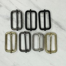 Multi Tone Slide Belt Buckle Set of 7