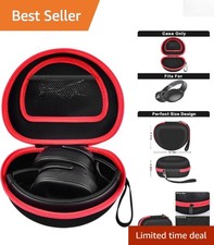 Water-Resistant Carrying Case for Skullcandy JLab Headphones with Organizer
