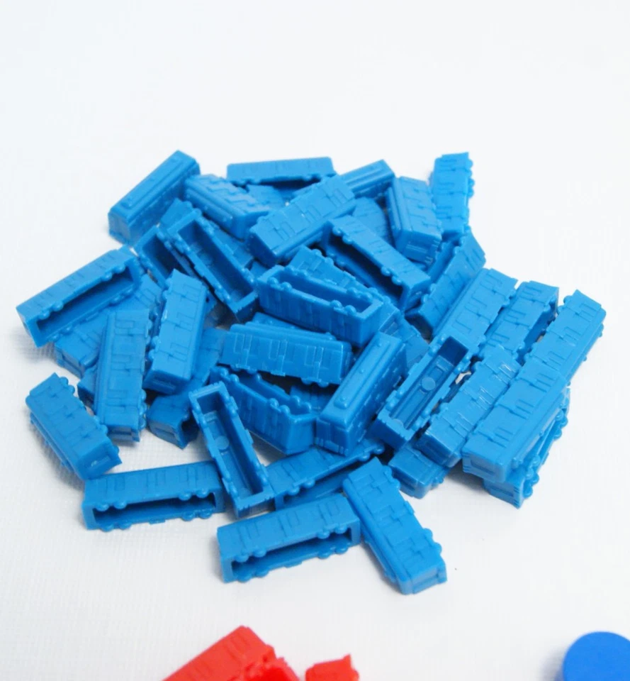 Билет на поездку замена поезда автомобиля полный комплект 225 шт. (45 каждый) + маркеры - Изображение 4 из 4