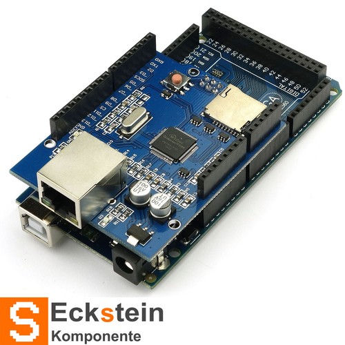 Mega 2560 + Ethernet Shield w5100 mit Cable for Arduino AR01006 G22+G11