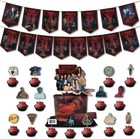 Stranger Things Birthday Party Banner Topper Cake Decoration Supplies Set