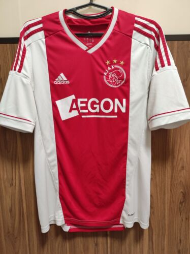 SIZE M AJAX 2012-2013 HOME FOOTBALL SHIRT JERSEY