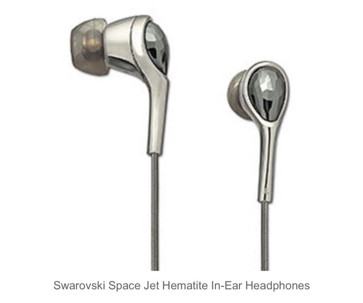 Swarovski Phillips Active Crystal In-Ear Headphones Ear Buds Swarovski Phillips Active Crystal In-Ear Headphones Ear Buds