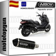 ARROW TUBO DE ESCAPE HOM URBAN ALUMINIO NEGRO KYMCO DOWNTOWN 350 I 2017 17