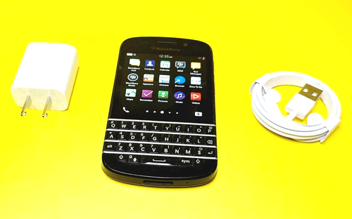 *FOR ROGERS & CHATR ONLY* VIEW SCREEN PHOTOS BLACKBERRY Q10 QWERTY 3G CELL PHONE - 第 3/9 張圖片
