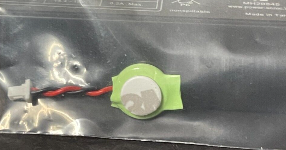 Varta Ml1220 3V Rechargeable 2Pin Bios Backup Cmos Rtc Batteria - Foto 4