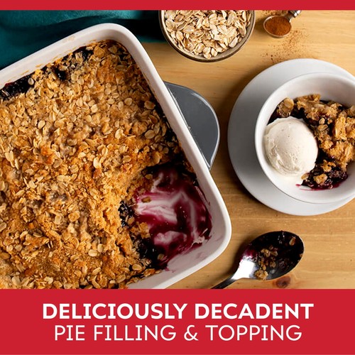 (3 pack) Duncan Hines Comstock Blueberry Pie Filling and Topping, 21 oz. - Picture 2 of 7