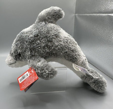 Aurora World Plush Bottle Nose Dolphin Grey Gray Stuffed Animal Lovey 9" W/ Tags
