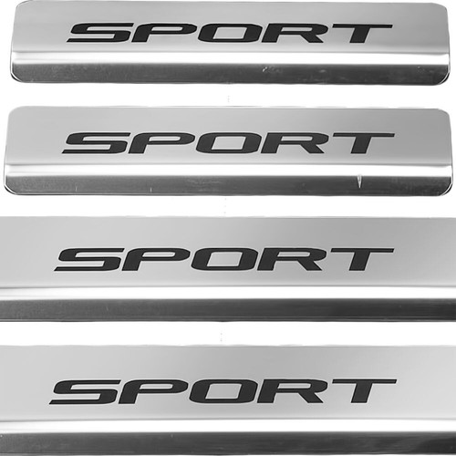 LAND ROVER RANGE ROVER SPORT MK2 Plaques de seuil de porte SPORT  Acier inoxydab - Imagen 1 de 3