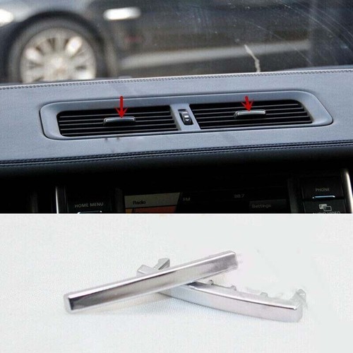 Per Range Rover 2007-2012 Cromo A/C Ventola Interruttore Pezzo Presa Clip Striscia Trim