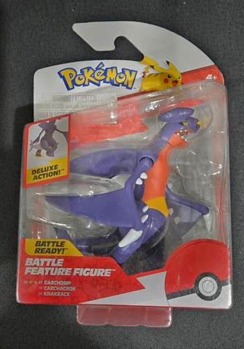 Garchomp figure Pokemon Battle Feature 4" New 2023 NIB