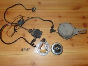 2001 Kawasaki KX100 KX 100 Stator Magneto Flywheel CDI Box Coil Wiring Cover | eBay