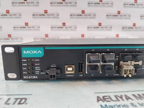 Moxa IKS-6728A-4GTXSFP-HV-HV-T Ethernet Switch Rev 1.2.0 - Picture 8 of 10