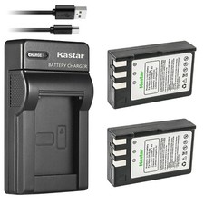 Kastar 2Pcs Battery  Charger for Nikon EN-EL9 EN-EL9a D40 D40X D60 D3000 D5000