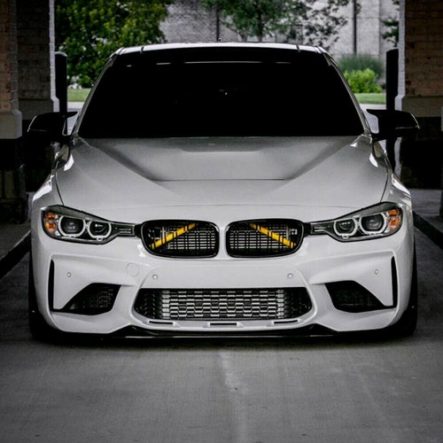 Front Grille Trim Strips Cover Yellow for BMW F10 F06 F12 F39 F48 5 6 7 series A - Picture 7 of 8