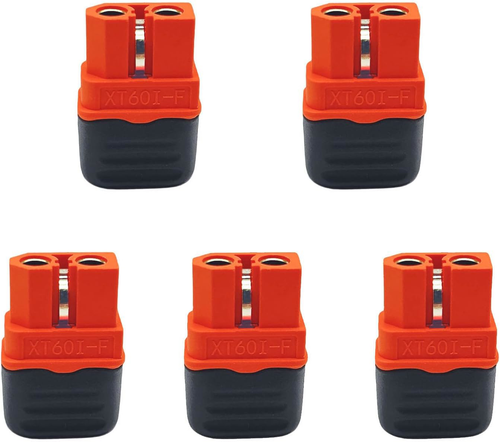 5Pcs XT60i XT60I F Plug Female Connector with Sheath Housing for RC Lipo - Picture 2 of 5