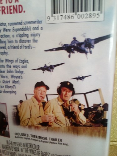 (C7D) "THE WINGS OF EAGLES" / JOHN WAYNE / DVD / PRE-WATCHED / WIDESCREEN / 1957 - Picture 7 of 9