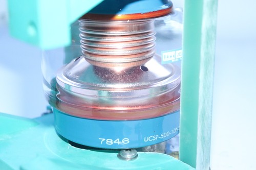 Condensador de vacío con accionamiento 27V 12-500 pF 10000 V vidrio Jennings - Imagen 5 de 8