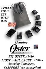 OSTER A5 Universal GUIDE ATTACHMENT Blade 7 COMB SET Fit Many Wahl,Andis Clipper