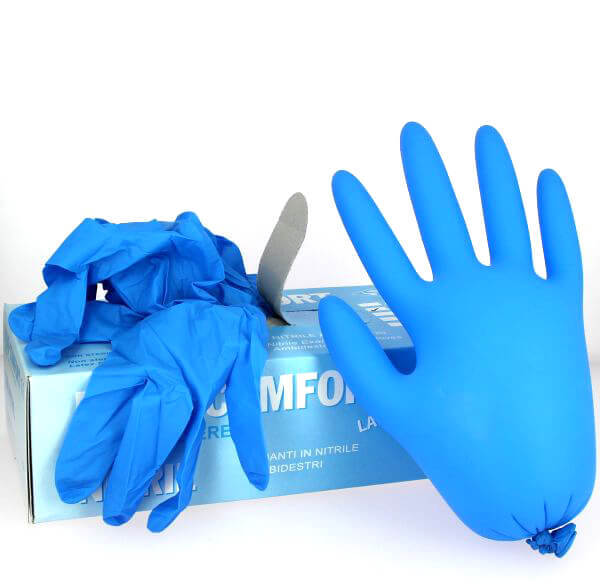 Gants de protection nitrile pour la cuisine le ménage et l'entretien de la maison