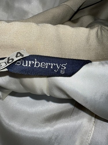 Burberry Men’s Wool Vintage Suit Jacket & Pants M 36 REG 34 X 30.5 Fabric Italy - Picture 16 of 23