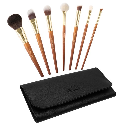 Fuller Brush 7-Piece Professional Cosmetic Brush Set With Case - Travel Kit Brus - Picture 7 of 9