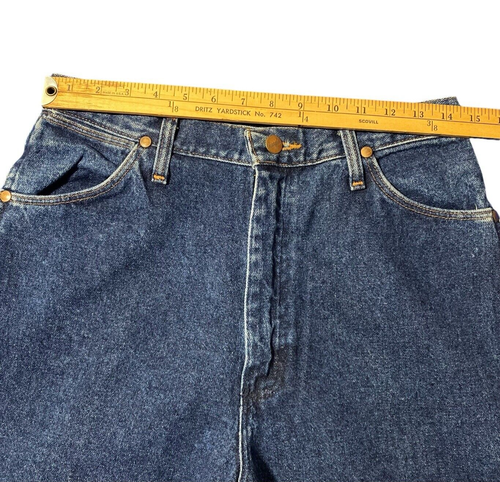 Vintage 90's Wrangler Womens Jeans 11/12X32 (29x32) Bareback Denim USA 12NBPCR - Picture 6 of 10