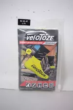 NEW Velotoze Road 2.0 EU 43-47 L/XL Road Bike Bicycle Short Shoe Cover Yellow
