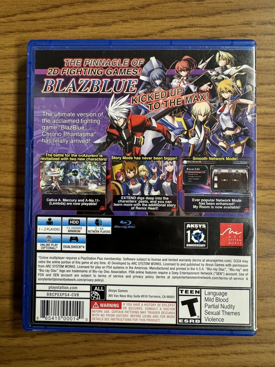 BlazBlue: Central Fiction Limited Edition (Sony PlayStation BlazBlue: Central Fiction Limited Edition (Sony PlayStation